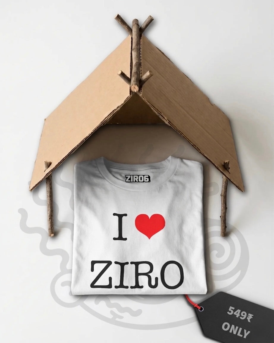 I LOVE ZIRO TEE