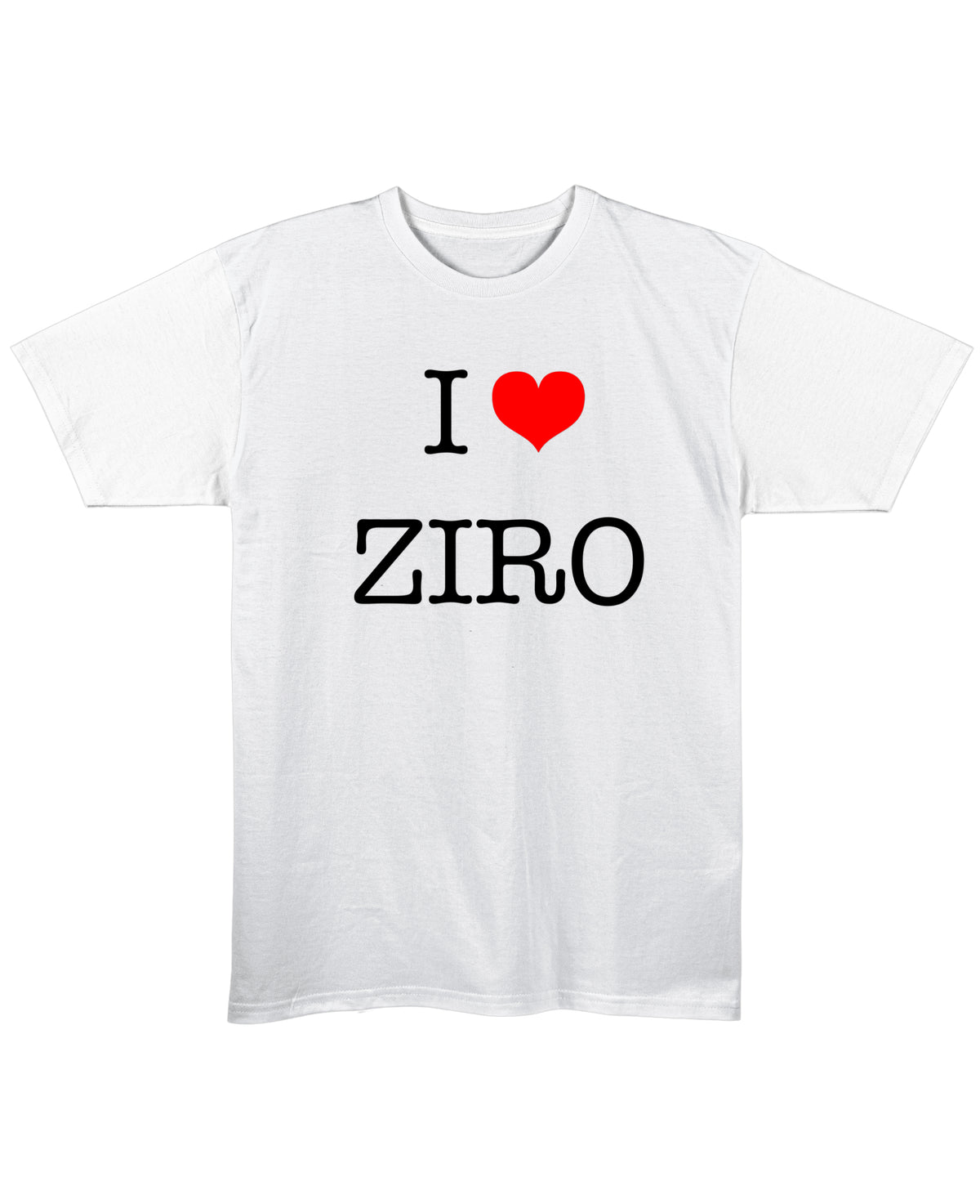 White Regular Fit T-shirt Front Design