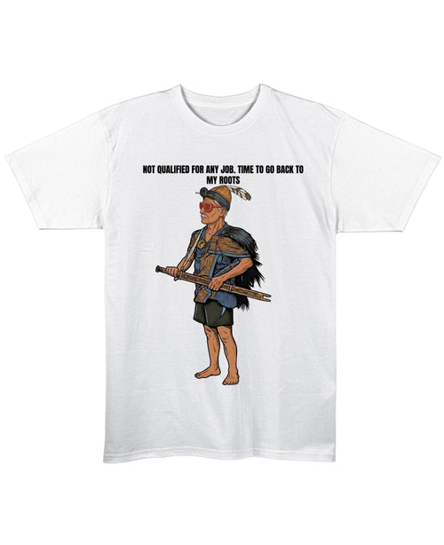 White Regular Fit T-shirt Front Design