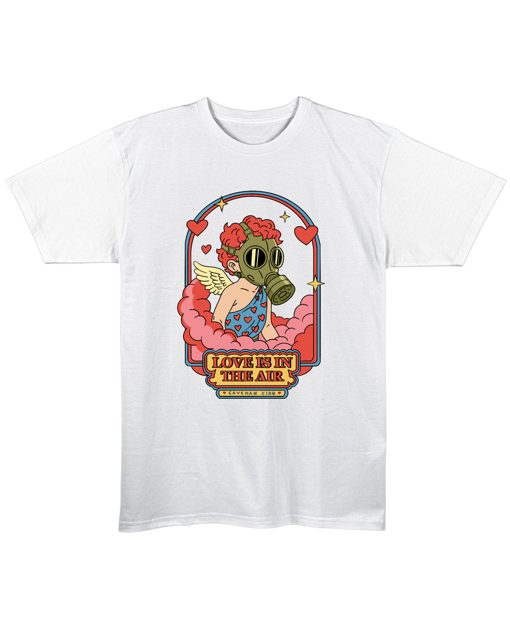 White Regular Fit T-shirt Front Design