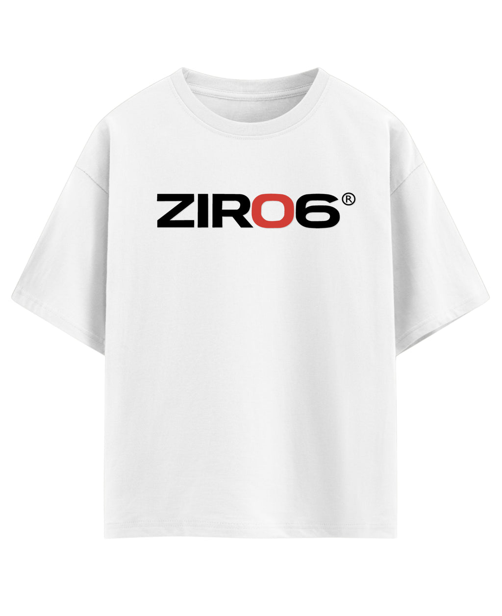 White Oversized T-shirt Front Design