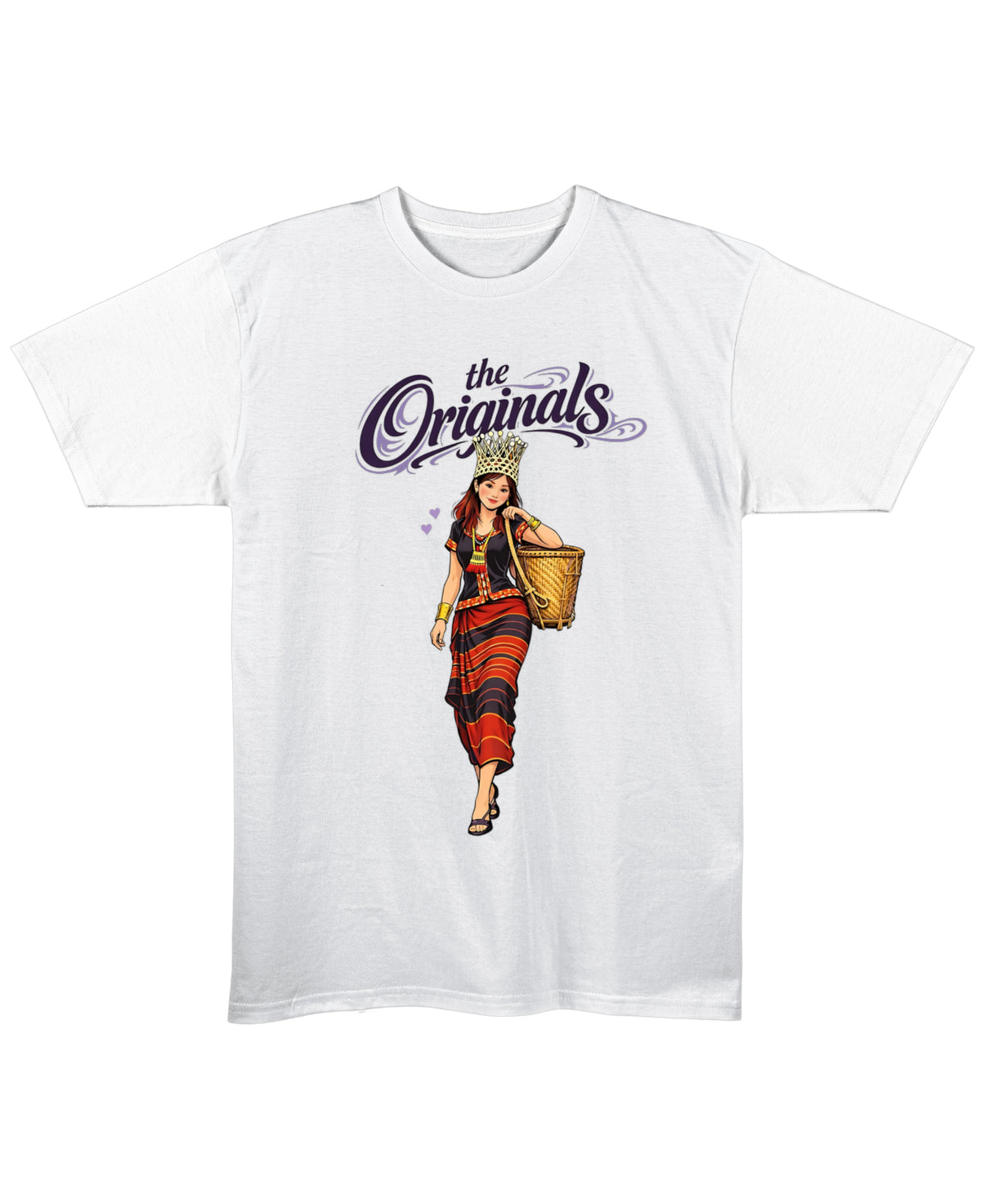 White Regular Fit T-shirt Front Design