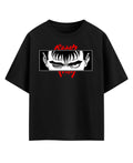 Black Oversized T-shirt Front Design
