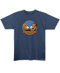 Navy Blue Regular Fit T-shirt Front Design