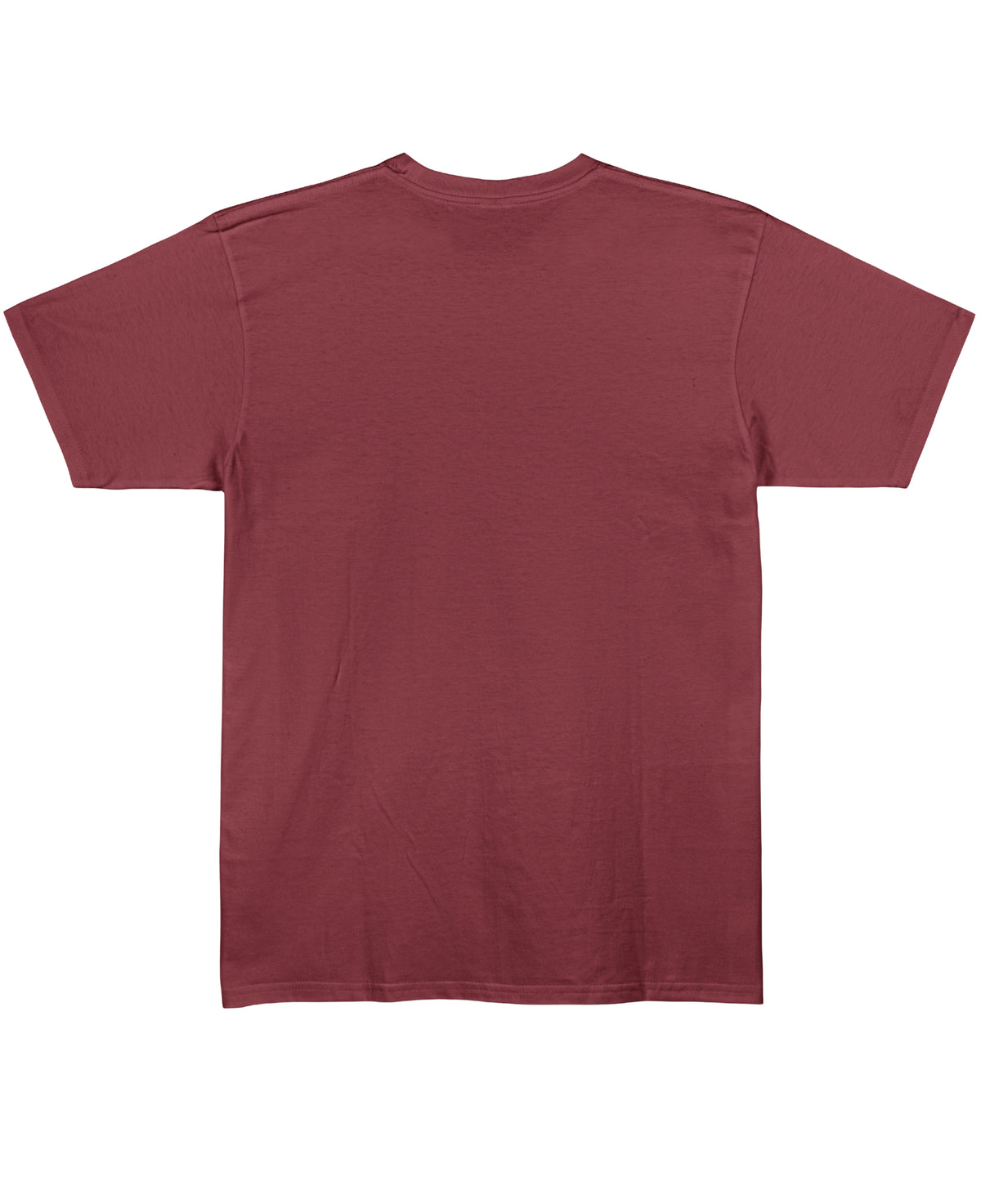 Maroon Regular Fit T-shirt Back Design