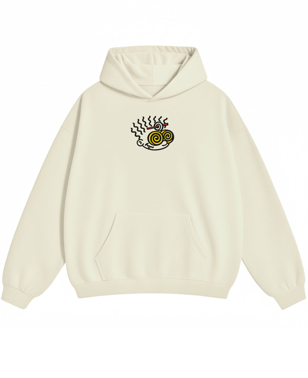 Off-White Oversized Hoodie Front Design
