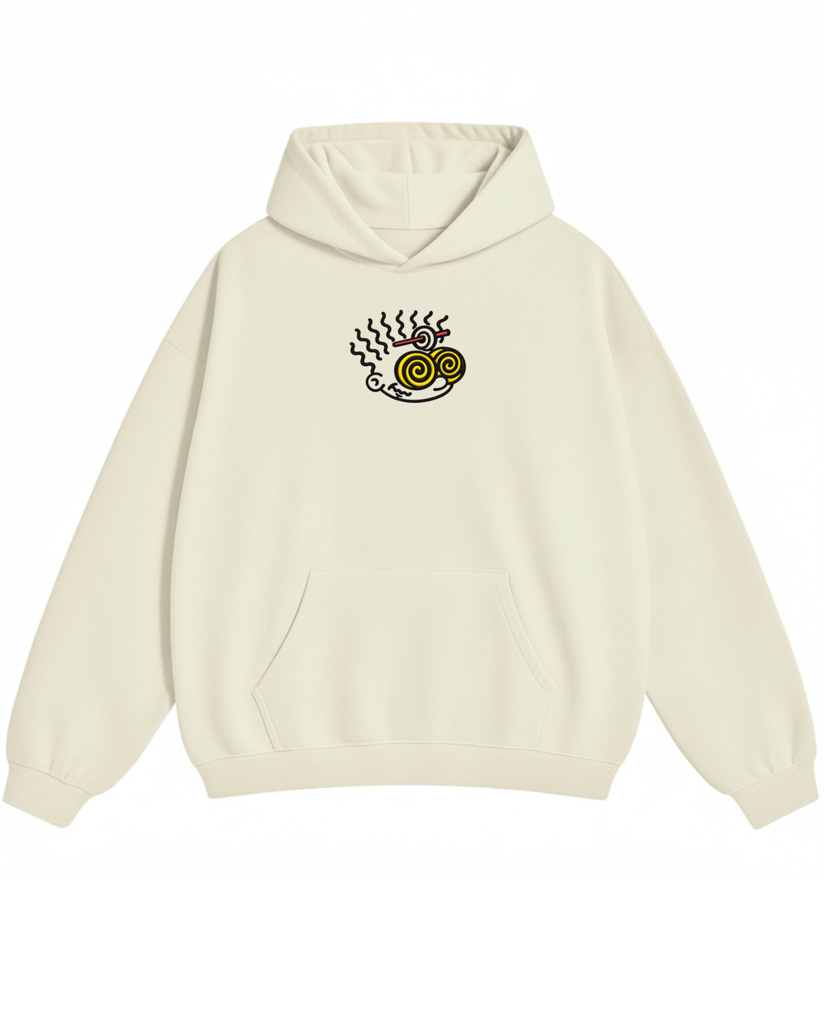 Off-White Oversized Hoodie Front Design